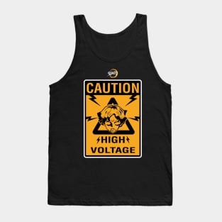 DEMON SLAYER SEASON 2: CAUTION HIGH VOLTAGE (BLACK) Tank Top